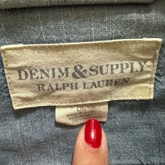 Denim button-up shirt - Picture 4 of 4